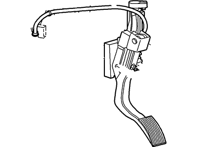 Ford  Cable - Brake Pedal & Accel. Adjust 2003-2006 Ford Expedition - 2L1Z 2C430 BA