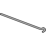 Ford Jack Operating Handle- 2002-2003 Ford Explorer- 1L2Z 17081 AA