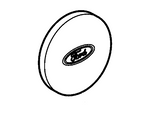 Ford Wheel Cover Chrome Cap - 2000-2004 Ford F-150 - YL3Z 1130 CA