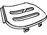 Ford Housing Assembly - Dial Selector 1998-2000 Ford Contour, Mystique - XS2Z 7D443 CA