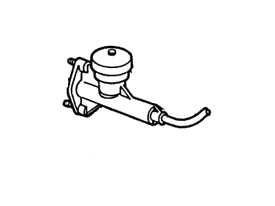 Ford Clutch Master Cylinder Assembly 1983-1987 Ford Bronco, F150,F250,F350 -  E3TZ 7A543 A