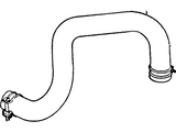 Ford Lower Radiator Hose 7.3L - 1994-1995 Ford Super Duty - F4TZ 8286 D