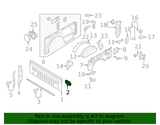 Ford Front Panel Plug- 1997-2025 Ford F-150, 2011-2025 F-250, F-350, F-450, 2019-2025 Ford Ranger- 4L3Z 99277B76 AA