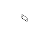 Ford Front License Plate Bracket- 2001-2005 Ford Ranger- 4L5Z 17A385 AAA