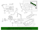 Ford Intake Manifold Gasket (1.6L, 4 Cyl) - 2011-2019 Ford Fiesta- 4M5Z 9439 A