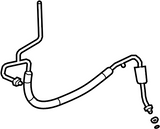 Ford A/C Refrigerant Liquid Hose- 2008 F-Series Super Duty Trucks ( 6.4L Power Stroke Diesel Engine, 5.4L / 6.8L )- 7C3Z 19835 B