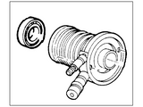 Ford Clutch Slave Cylinder Assembly- 1985- 1987 Ford Aerostar, Bronco II, Ranger- E5TZ 7A564 A