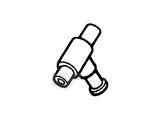 Ford T-Connector ( 8 Cyl 7.5L ) - 1993-1997 Ford F-250, F-350- F2TZ 6B899 A