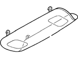 Ford Interior Dome Light Lens- 1995-2004 Ford Aerostar, Bronco, Contour, Expedition, F Super Duty, F150, F250, F350/ Super Duty, F450 Super Duty, F550 Super Duty, Navigator, Mystique- F5TZ 13783 A