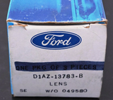 Ford Interior Lamp Lens - Ford 1980-1991 F, E-Series, Granada, Monarch - D1AZ 13783 B