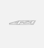 Ford Truck Bed Decal ( 4x4 )- 2000-2001 Ford F-250 Super Duty, F-350 Super Duty- YC3Z 9925622 BAC