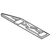Ford Truck Bed Decal ( 4x4 )- 2000-2001 Ford F-250 Super Duty, F-350 Super Duty- YC3Z 9925622 BAC