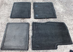 Floor Mats - Carpeted Original New 4 Pc Set Ebony Gray 2009-2004 Ford F150 Crew Cab (BL34 130D00 DC3ZHE)