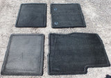 Floor Mats - Carpeted Original New 4 Pc Set Ebony Gray 2009-2004 Ford F150 Crew Cab (BL34 130D00 DC3ZHE)