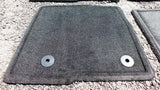 Floor Mats - Carpeted Original New 4 Pc Set Ebony Gray 2009-2004 Ford F150 Crew Cab (BL34 130D00 DC3ZHE)