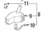 Reservoir Tank w/Sensor - WINDSHIELD WASHER - 1993-1997 Ford Probe F32Z-17618-E