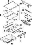 Floor Jack Bracket - Ford 2006-2010 Explorer - 8L2Z 17A056 A